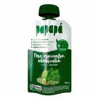 Papinha Orgânica Papapá Pera Espinafre & Abobrinha 100g