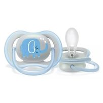 Chupeta Philips Avent Ultra Air 6-18 Meses Elefante Scf086/78 - 1 Unidade
