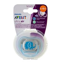 Chupeta Philips Avent Ultra Air 6-18 Meses Elefante Scf086/78 - 1 Unidade