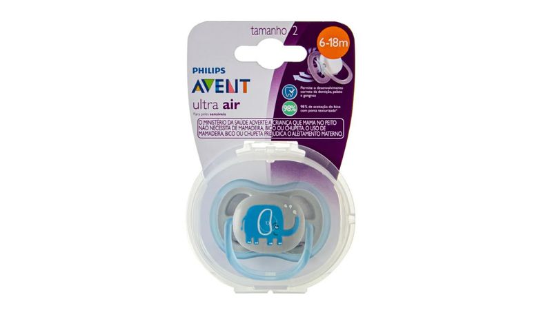 Comprar Chupete UltraSoft SCF223/20 0-6 meses 2 unidades (Rosa) Philips  Avent