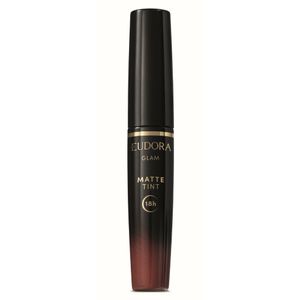 Batom Líquido Eudora Glam Matte Tint Castanho Divino 4ml