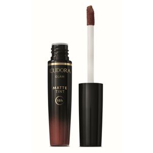 Batom Líquido Eudora Glam Matte Tint Castanho Divino 4ml