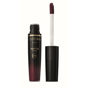 Batom Líquido Eudora Glam Matte Tint Vinho Sublime 4ml