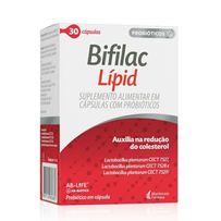 Suplemento Alimentar Bifilac Lípid Mantecorp 30 Cápsulas