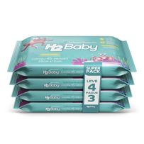 Toalha Umedecida H2 Baby com Perfume 180 Unidades