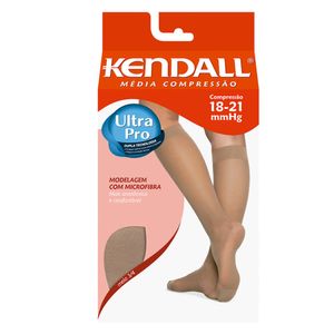Meia 3/4 Kendall Feminina Média Compressão Cor Mel Médio 18-21mmHg 1671 - 1 Par