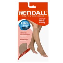 Meia 3/4 Kendall Feminina Sem Ponteira Média Compressão Cor Mel Médio 18-21mmHg 1871 - 1 Par