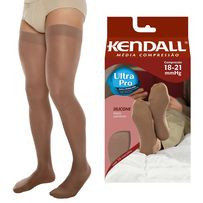 Meia 7/8 Kendall Masculina Média Compressão Cor Bege Médio 18-21mmHg 1811 -1 Par
