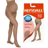 Meia Calça De Média Compressão Para Gestante Kendall Cor Mel Média 18-21mmHg 1 Unidade