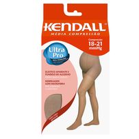Meia Calça De Média Compressão Para Gestante Kendall Cor Mel Média 18-21mmHg 1 Unidade