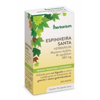 Espinheira Santa 380mg Herbarium 45 Cápsulas