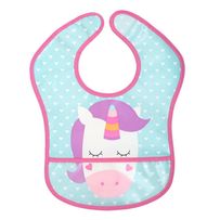 Babador Com Bolso Buba Baby Unicórnio 1 Unidade