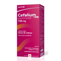 Cefalium One 750mg Aché 20 Comprimidos