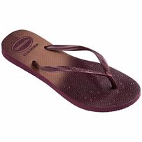 Sandálias Havaianas Slim Gloss Terra Roxa 35/36