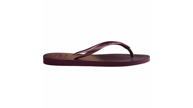Sandálias Havaianas Slim Gloss Terra Roxa 35/36 - Drogaria Sandálias Havaianas Slim Gloss Terra Roxa 35/36 - Drogaria