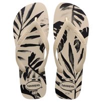 Sandálias Havaianas Aloha Bege Palha 39/40