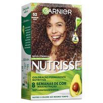 Tintura Garnier Nutrisse 52 - Marrom Açaí
