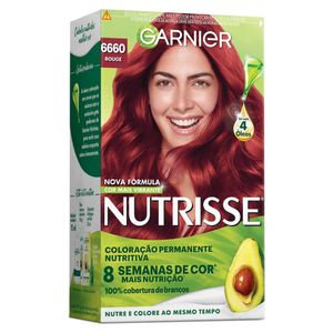 Tintura Garnier Nutrisse 6660 - Rouge