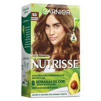 Tintura Garnier Nutrisse 53 - Castanho Caramelo