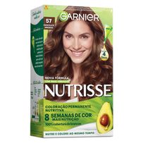 Tintura Garnier Nutrisse 57 - Chocolate Amargo