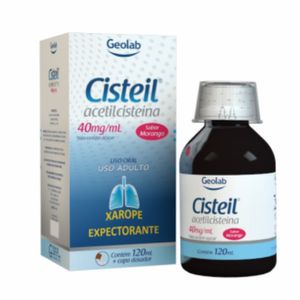 Cisteil 40mg/ml Xarope 120ml + Copo Dosador