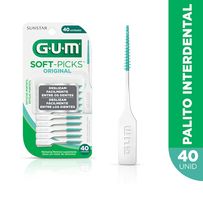 Escova Interdental Gum Soft Picks Original 40 Unidades