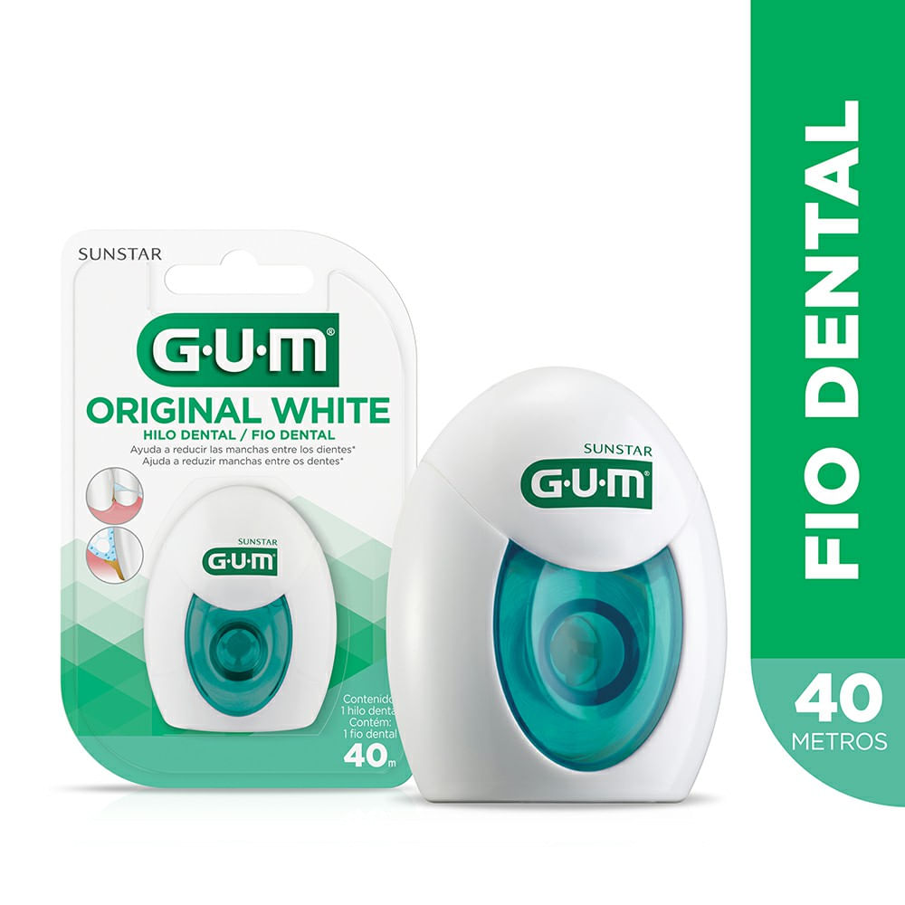 Fio Dental Encerado GUM® 129m