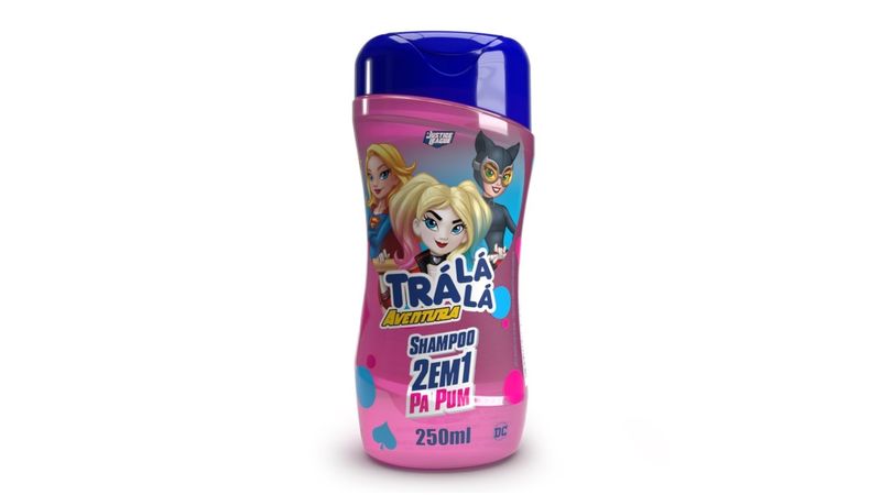 Shampoo Trá Lá Lá Aventura 2 Em 1 Pa Pum 250ml