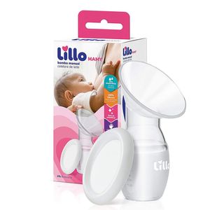 Bomba Manual Lillo Mamy Coletora De Leite Em Silicone 1 Unidade