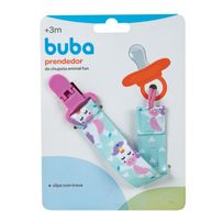 Prendedor De Chupeta Buba Animal Fun Unicórnio 1 Unidade