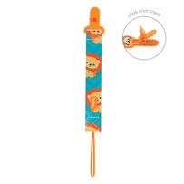 Prendedor De Chupeta Buba Animal Fun Leão 1 Unidade