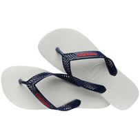Sandálias Havaianas Power Solid Branco 39/40