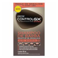 Shampoo De Barba Grecin Controlgx Reduto De Grisalho 118ml