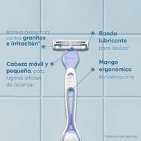 Aparelho De Depilar Gillette Venus Intima 2 Unidades