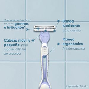 Aparelho De Depilar Gillette Venus Intima 2 Unidades