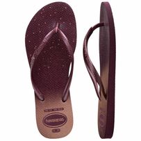 Sandálias Havaianas Slim Gloss Terra Roxa 39/40