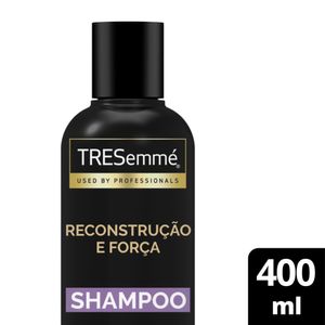 Shampoo Tresemmé Reconstrução e Força Cabelos Mais Fortes e Resistentes 400ml