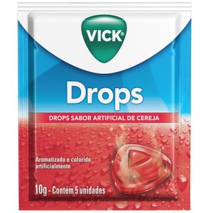 Pastilhas Vick Cereja Refrescante 5 Unidades
