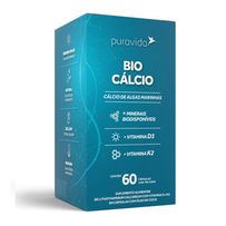Suplemento Alimentar Puravida Bio Cálcio 60 Cápsulas