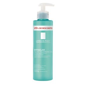 Gel De Limpeza Suave La Roche Posay Effaclar Alta Tolerância 300g
