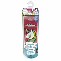 Kit Estojo Smile Box Up Oralgift Unicónio + Fio dental 25m