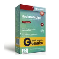 Desloratadina 5mg Eurofarma 30 Comprimdos