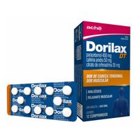 Dorilax DT 450mg + 50mg + 35mg 12 comprimidos