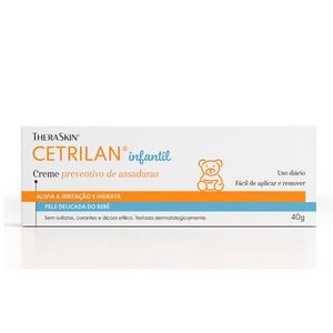 Creme Preventivo De Assaduras Theraskin Cetrilan Infantil 40g