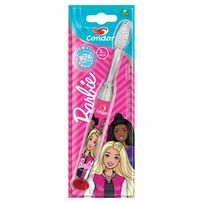 Escova Dental Infantil Condor Barbie Com Luz De Led 1 Unidade