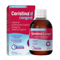 Descongestionante Coristina D Congest Sabor Uva Xarope 120 ml