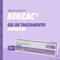 Gel Tratamento Antiacne Dermotivin Benzac 5% 15g