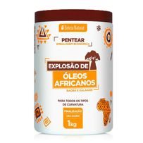 Creme de Pentear Beleza Natural Explosão De Óleos Africanos 1Kg