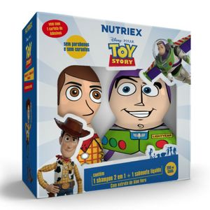 Kit Nutriex Toy Story Woody E Buzz Shampoo 2 Em 1 250ml + Sabonete Líquido 250ml