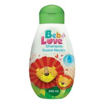 Shampoo Bebê Love Suave Neutro 240ml